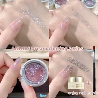 ANNIES สีเจลแฟลช ท็อปแฟลช โฮโลแกรม แบบทาทับได้ทุกสี Dream Chasing Series สีเจล สีแฟลช สีทาเล็บเจล