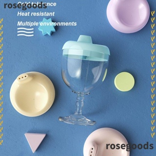 Rosegoods1 แก้วน้ําพลาสติก ทรงสูง กันตก สําหรับเด็กทารก