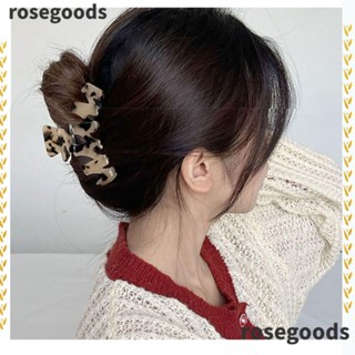 Rosegoods1 กิ๊บติดผม รูปกรงเล็บปลาฉลาม กันลื่น หรูหรา สําหรับจัดแต่งทรงผม