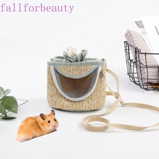 Fallforbeauty กระเป๋าใส่สัตว์เลี้ยง หนูแฮมสเตอร์ แบบพกพา 1 ชิ้น