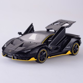 โมเดลรถยนต์ 1: 32 Lamborghini LP770 ของเล่นสําหรับเด็กผู้ชาย