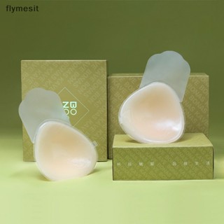 Flymesit สติกเกอร์ซิลิโคน ปิดจุกนม ยกทรง ซ่อนได้ ใช้ซ้ําได้ สําหรับผู้หญิง 2 ชิ้น