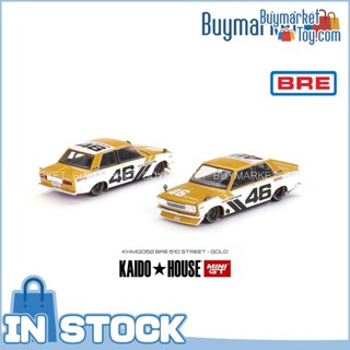 [Authentic] Mini GT 1:64 [Kaidohouse x Mini GT] Datsun 510 Street Bre510 V3 Diecast Car Car