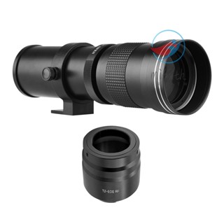 Mif) เลนส์ซูมกล้อง MF Super Telephoto F/8.3-16 เมาท์ T2 420-800 มม. พร้อมแหวนอะแดปเตอร์เมาท์ RF เกลียว 1/4 แบบเปลี่ยน สําหรับกล้อง EOS R R3 R5 R5C R6 RP RF-Mount