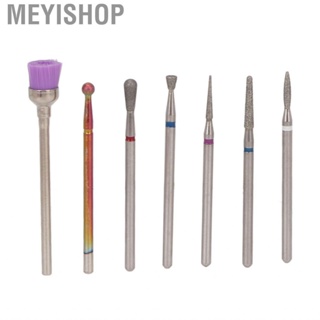 Meyishop Nail Grinding Head Tungsten Steel Drill Bits for Salon