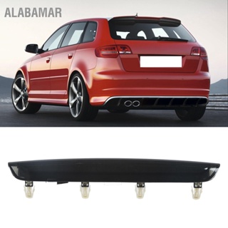 ALABAMAR ไฟเบรค LED สีดำสูง 8P4945097C รถดัดแปลงทดแทนสำหรับ A3 Sportback S3 RS3 2004-2012