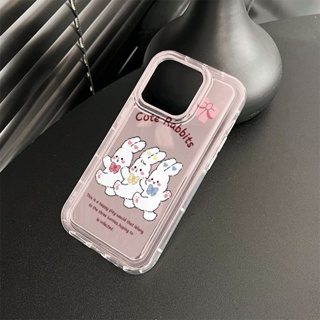 Yiki|เคสโทรศัพท์มือถือแบบนิ่ม TPU ลายกระต่ายเต้นรําน่ารัก สําหรับ Huawei Nova Y90 Y70 11 Pro 11 10SE 10 9 8 7 Pro 10 9SE 9 8SE 8 7SE 7 7i 6SE 5T 3i