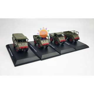 แท้ โมเดลรถบรรทุก อัลลอย 1: 43 Mercedes-Benz unimog U401