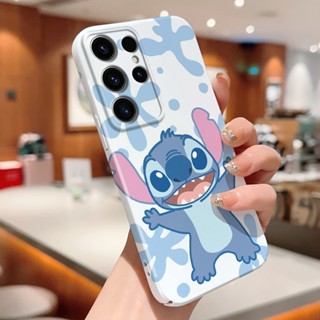 เคสโทรศัพท์มือถือแบบแข็ง กันกระแทก ลายการ์ตูน Stitch น่ารัก สําหรับ Samsung S21 S22 Plus S22 Ultra S23 Plus S23 Ultra S20 FE Note 10 Plus