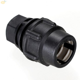 【VARSTR】Straight Connect Clamp Connector High Tightness PE Pipe Fittings Black