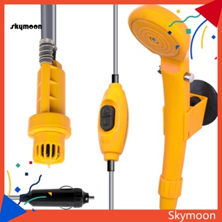 Skym* เครื่องปั๊มน้ําไฟฟ้า 12V สําหรับตั้งแคมป์ เดินป่า ท่องเที่ยว กลางแจ้ง