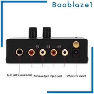 [Baoblaze1] พรีแอมป์แผ่นเสียง DC 12V สําหรับลําโพงคอมพิวเตอร์