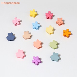 Hanprospree&gt; กิ๊บติดผมหน้าม้า ลายดอกไม้ ไม่เป็นอันตราย สําหรับเด็ก 6 ชิ้น ต่อชุด