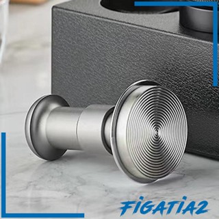 [Figatia2] แทมเปอร์เอสเปรสโซ่ ด้ามจับอลูมิเนียมอัลลอย ฐานแบน สําหรับบาริสต้า กาแฟ เอสเปรสโซ่