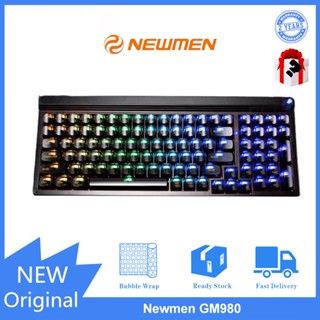 Newmen GM980 คีย์บอร์ดเมคคานิคอล แบบใส สามโหมด