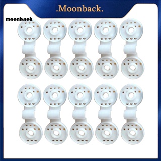 &lt;moonback&gt; คลิปหนีบผ้าตาข่าย กันนก กันนก ใช้ได้นาน สําหรับกลางแจ้ง 10 ชิ้น