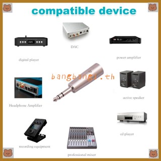 Bang ปลั๊กตัวผู้ 6 35 มม. เป็น 3Pin XLR ตัวผู้ ปลั๊กสเตอริโอ ไมโครโฟน