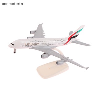 Oyr โมเดลเครื่องบินโลหะ 1:400 Emirates Airbus A380 ขนาด 20 ซม. ของเล่นสําหรับเด็กผู้ชาย