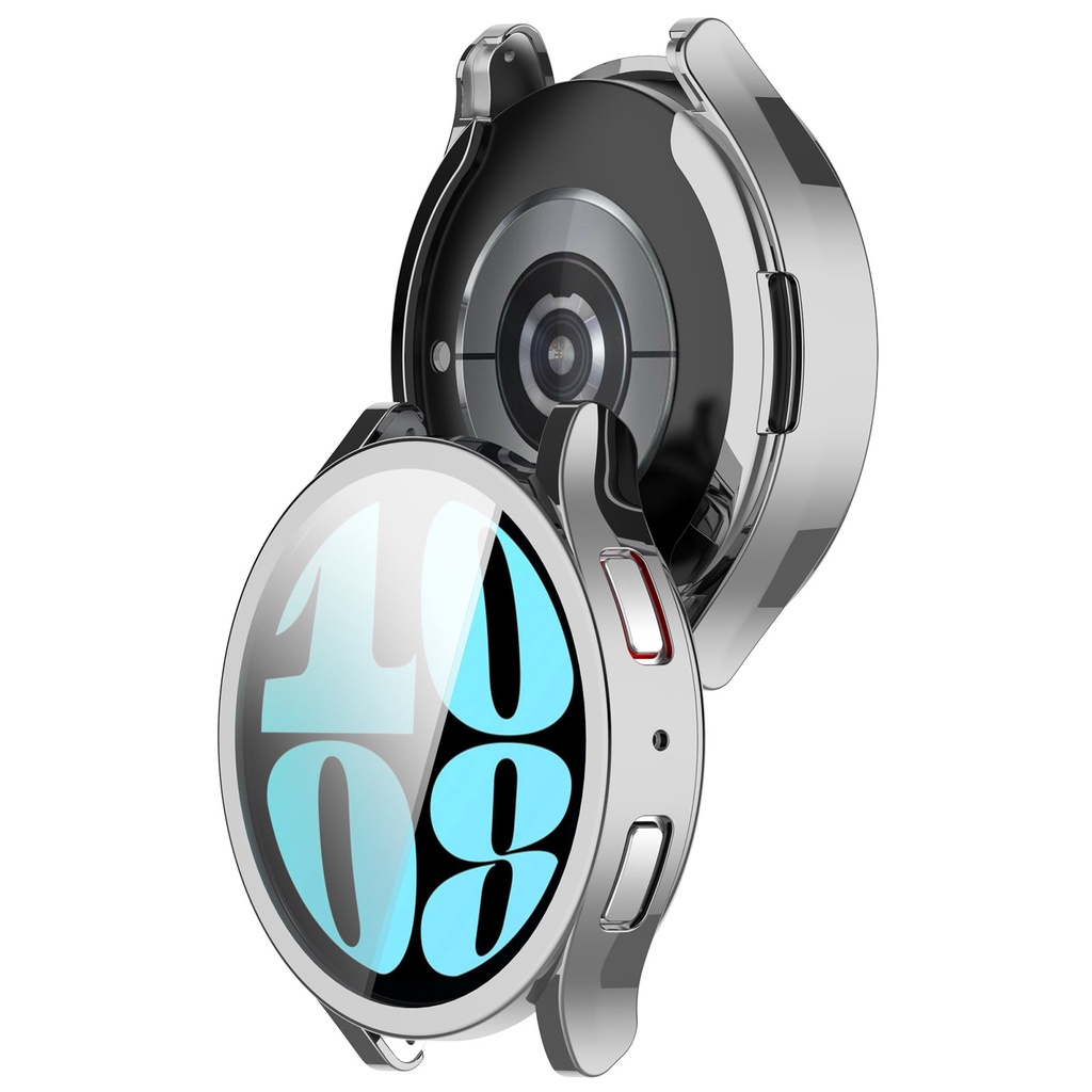 เคสป้องกัน TPU ชุบไฟฟ้า แบบบาง สําหรับ Samsung Galaxy Watch 6 40 มม. 44 มม. Watch6