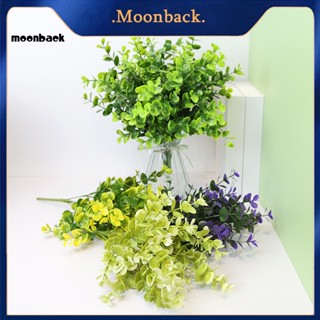 &lt;moonback&gt; ยูคาลิปตัสปลอม พลาสติก รูปดอกไม้ เข้ากับทุกการแต่งกาย สําหรับครัวเรือน