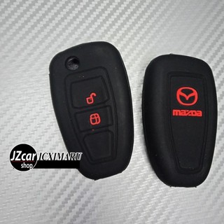 ซองใส่กุญแจ พร้อมส่ง จากไทย*** ซิลิโคน กุญแจ พับ MAZDA BT-50 / Bt 50 / BT50  mazda bt5  ปลอก กุญแจ หุ้ม ยางกุญแจ ถูก