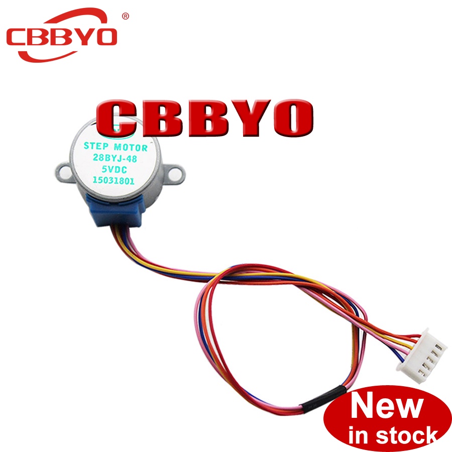5v Stepper Motor 4 เฟส 5 สาย Stepper Motor ยี่ห้อใหม่ Stepper Motor/มอเตอร์เกียร์ 28BYJ-48-5V