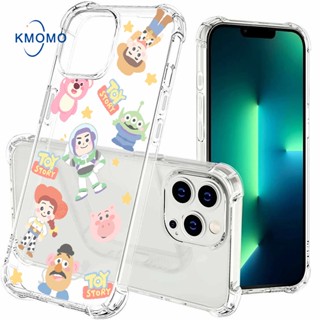 เคส Realme หนา TPU เคสใสถุงลมนิรภัยกันกระแทกการ์ตูนน่ารักสำหรับ 9 Pro + Plus 9i 8 5G 8i 7 7i 6 6i 5 5i 5s