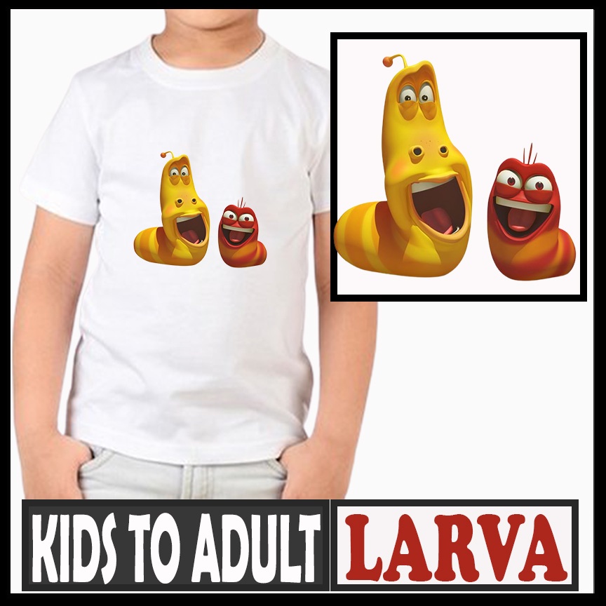 Larva Trendy Graphic Tees for Kids to Adult_03