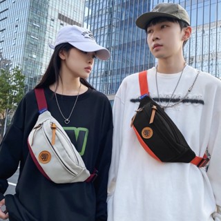 Ulzzang แฟชั่นเกาหลี Ins ญี่ปุ่น กลางแจ้ง กีฬา ผู้ชาย เข็มขัด กระเป๋า Fanny กระเป๋าคาดเอว &amp; กระเป๋า สําหรับผู้ชาย