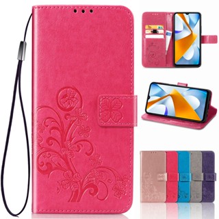 เคสโทรศัพท์หนัง ฝาพับแม่เหล็ก พร้อมช่องใส่บัตร ขาตั้งวาง สําหรับ Nokia C200 C100 C31 C21 C20 C1 C01 Plus C2 2nd Edition