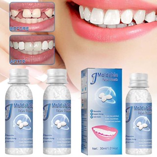 30ml Tooth Repair Granules Temporary Tooth Repair Kit Fitting Beads Reusable Filling Teeth Repair Broken Teeth Tooth Gaps