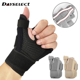 Dayselect 1 ชิ้น Thumb Spica Splint Stabilizer ข้อมือสนับสนุนรั้งป้องกันปลาคาร์พอุโมงค์เอ็นอักเสบบรรเทาอาการปวดมือซ้ายขวา Immobilizer