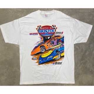 เสื้อยืด ลาย NOS 2001 Bristol Motor Speedway สไตล์วินเทจ ไซซ์ XL