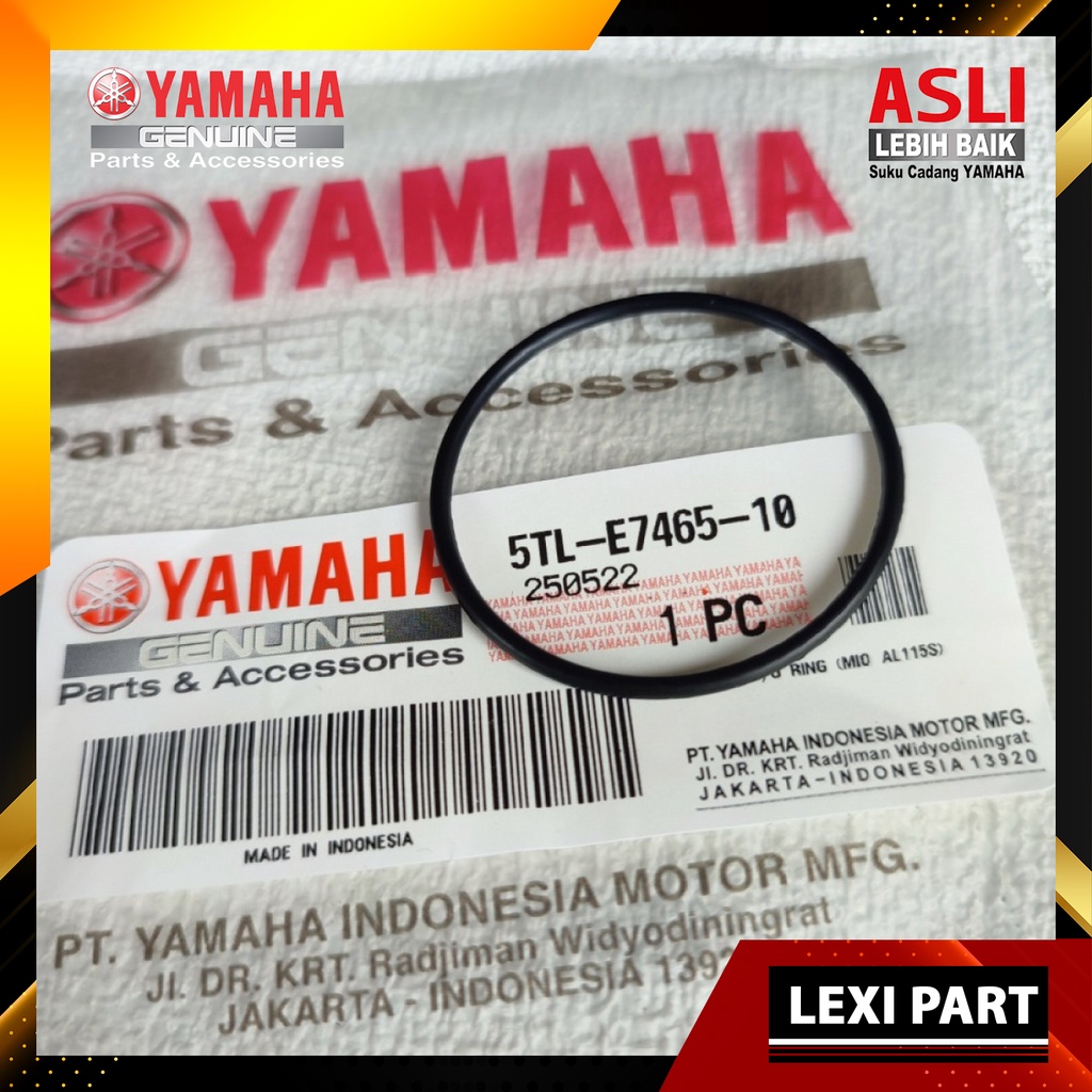 ยาง ORING SECONDARY PULLEY CVT MIO OLD SPORTY SMILE SOUL FINO CARBON ORIGINAL YGP 5TL-E7465-10