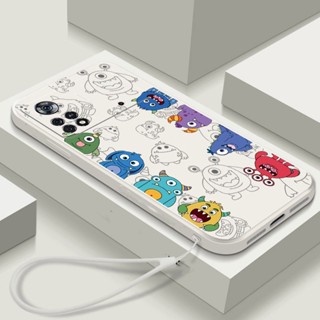 เคสโทรศัพท์มือถือ Tpu ลายการ์ตูนมอนสเตอร์ หลากสี สําหรับ POCO X4 GT F3 M4 Pro F4 X3 M3 Pro 5G