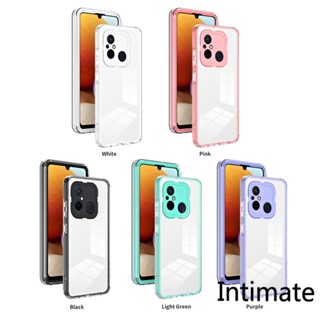 เคสโทรศัพท์มือถือ PC ใส กรอบสี HD สําหรับ Xiaomi 13 11T Pro 11 Lite 5G NE Redmi 12 12C 10A 9C A1 A1+ A2 A2+ POCO X5 Pro X4 Pro X3 NFC X3 Pro