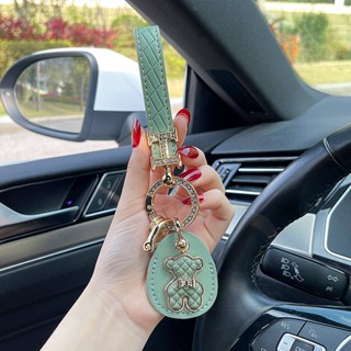 New Car Keychain Vachette Clasp Key Pendant Anti-Lost Car Keychain BMW Benz Audi Female High-End ndHt