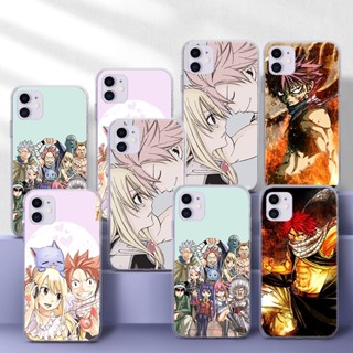 เคสโทรศัพท์มือถือแบบนิ่ม TPU ใส ลายอะนิเมะ Fairy Tail 49d สําหรับ Samsung A51 A52 A52S A6 Plus A7 A70 A71 A72 A8