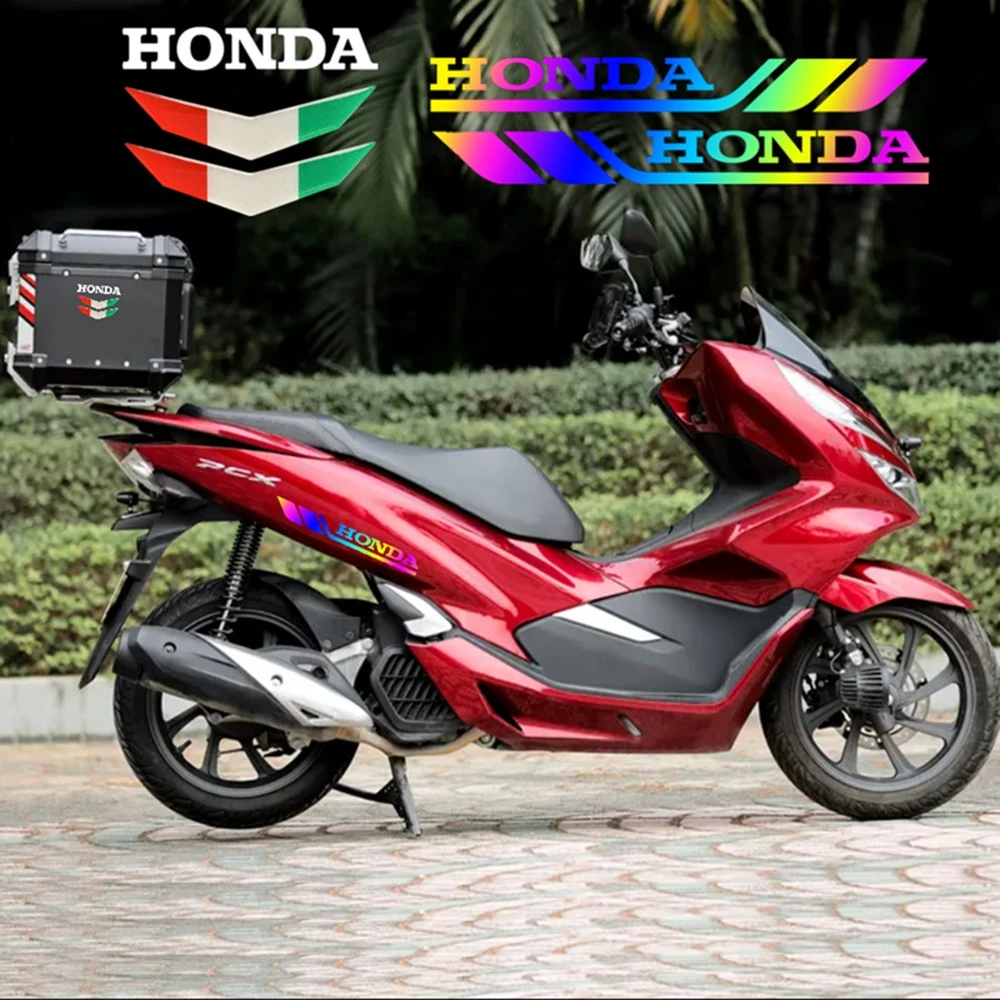 สติกเกอร์สะท้อนแสงติดรถมอเตอร์ไซค์ HONDA สำหรับ PCX150/PCX160/Forza/ADV160/CB/CBR/คลิก thumbnail 3