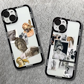 เคสโทรศัพท์มือถือ ลายรูปปั้นนางฟ้า Renaissance Art สําหรับ Xiaomi Redmi Note 12 Pro Plus 11S 11 10S 10 9S 9 Pro Poco X5 X4 X3 F5 Pro