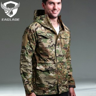 Eaglade เสื้อแจ็กเก็ตยุทธวิธี กันน้ํา M65 In CP