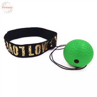 PEWANY Boxing Ball With String Fight Ball Professional Thai Boxeo Accessories Exercise Adjustable Headband Fitness Equipment Speed Punch Ball Boxing Reflex Ball