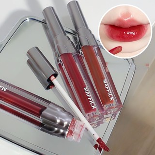 【พร้อมส่ง】ลิปสติก ลิปกลอส เพิ่มความชุ่มชื้น สีใส