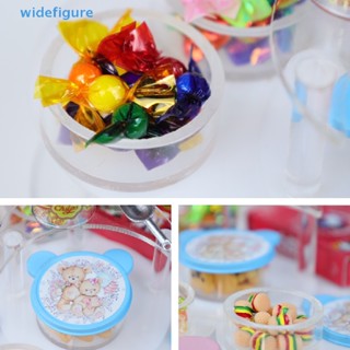 Widefigure โมเดลกล่องขนมหวานจําลอง ขนาดเล็ก อุปกรณ์เสริม สําหรับตกแต่งบ้านตุ๊กตาบาร์บี้