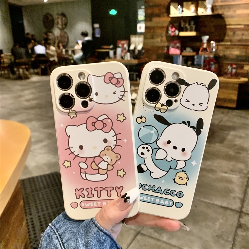 เคสโทรศัพท์มือถือ ลายการ์ตูนคิตตี้ สุนัข pacha สําหรับ OPPO reno 8T 7 2 3 4 5 6 pro 8 Z 2Z 4Z 5Z 7Z 