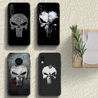 เคสโทรศัพท์ซิลิโคน แบบนิ่ม ลาย The Punisher สําหรับ Huawei Nova 2 Lite 2i Nova 3i Nova 4E Nova 5i 5T Nova 7SE Nova 8i