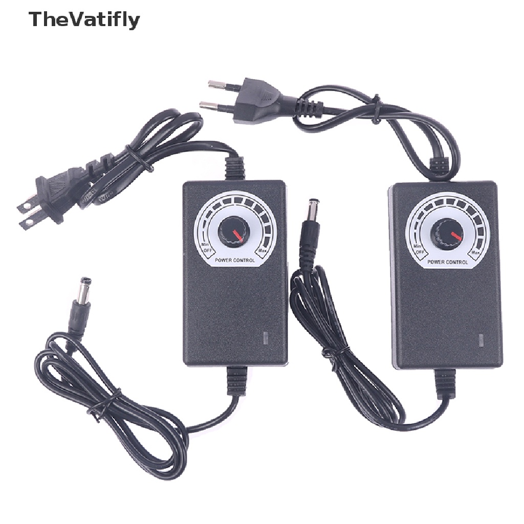 [TheVatifly] อะแดปเตอร์แปลงพาวเวอร์ซัพพลาย ปรับได้ 3-12V2A โวลต์ 2A SMPS แหล่งที่มา 24W [Preferred]