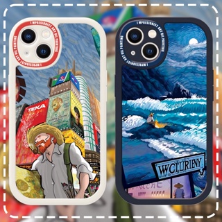 for Huawei Y7A Y9A Y9S P30 Lite P40 Pro Nova 7 7se 4e 5T 7i Y9 Prime 2019 Honor 8X Oil Painting Beach Phone Case Silicone Soft Cover