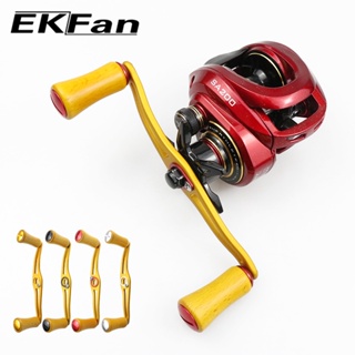 Ekfan ลูกบิดไม้ รูปหยดน้ํา 130 มม. อุปกรณ์เสริม สําหรับรอกตกปลา daiwa abu Shimano