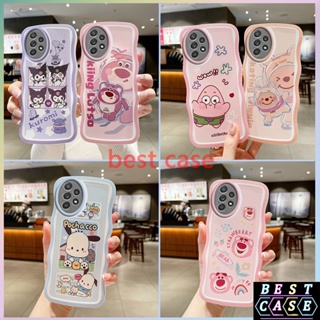 เคส Samsung A53 เคสโทรศัพท์ การ์ตูนน่ารัก เคสนิ่ม กรอบคลื่น เคสโทรศัพท์ใส TY